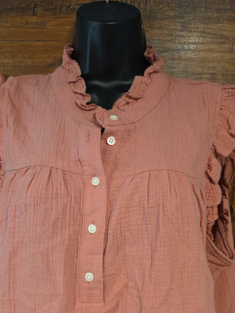 J. Crew Ruffled Sleeveless Top XL